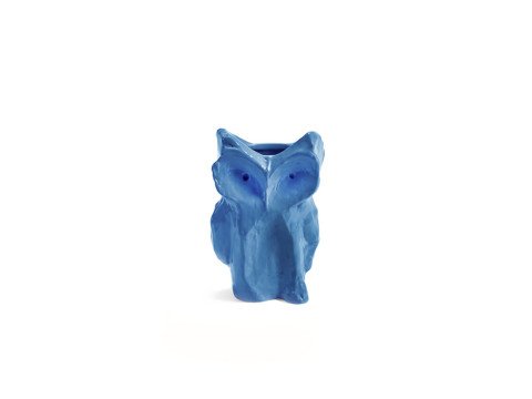 Ваза Owl S, блакитна