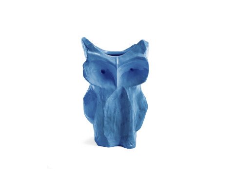 Ваза Owl L, блакитна