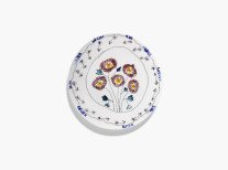 Тарілка для сервірування Anemone milk midnight flowers, S, 2 шт