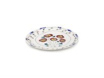 Тарілка для сервірування Anemone milk midnight flowers, L