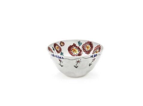 Миска Anemone milk midnight flowers, М, 2 шт