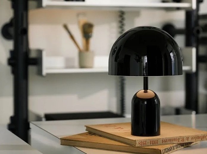 Портативна лампа Bell LED, чорна