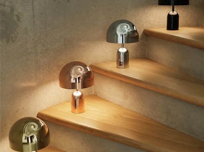 Портативная лампа Bell LED, медная