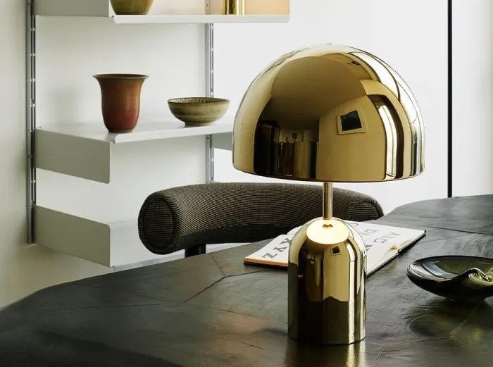 Портативна лампа Bell LED, золота