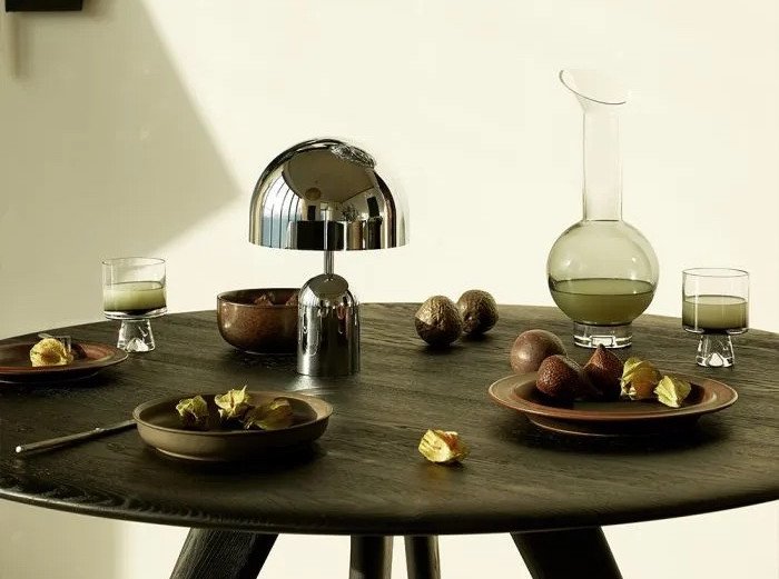 Портативна лампа Bell LED, срібна