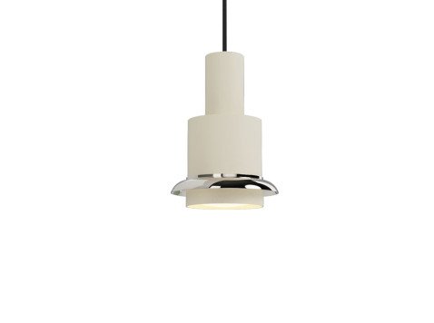 Светильник подвесной Chaumont 190, белый/хром Светильник подвесной Chaumont 190, белый/хром