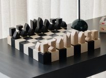 Шахи Maple Wood 1, чорні/дуб Шахи Maple Wood 1, чорні/дуб