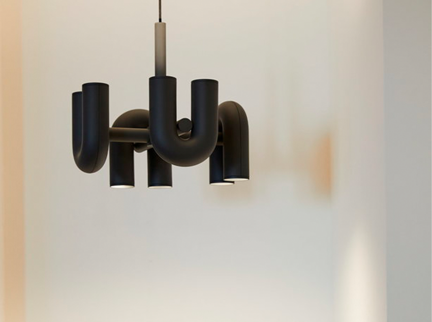 Світильник підвісний Cirkus mini, чорний