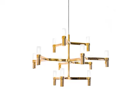 Підвісний світильник Crown minor, золотий Підвісний світильник Crown minor, золотий