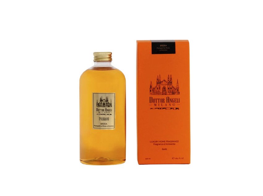 Запасний блок (рефіл) BRERA, 500 мл, Рожевий грейпфрут та ладан
