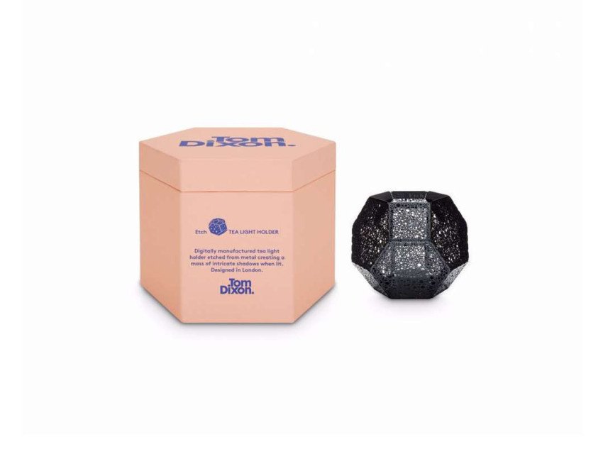 Подсвечник Etch Tea light, черный Подсвечник Etch Tea light, черный