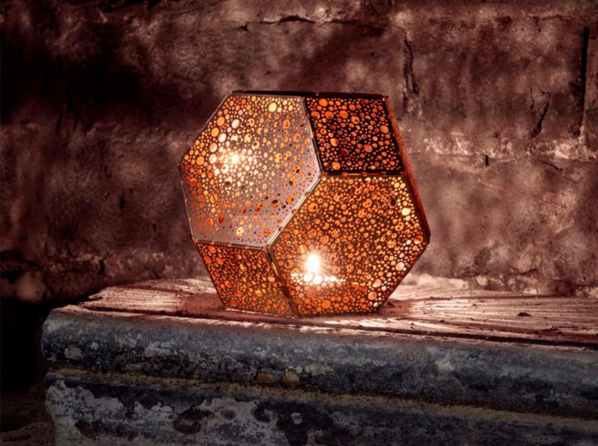 Подсвечник Etch Tea light, черный Подсвечник Etch Tea light, черный