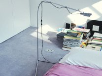 Торшер Flamingo, хром