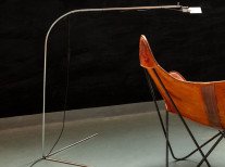 Торшер Flamingo, хром