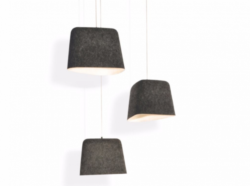 Светильник подвесной Felt Shade, серый