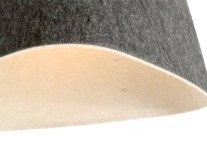 Светильник подвесной Felt Shade, серый
