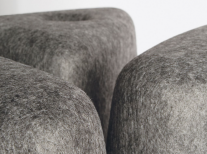 Светильник подвесной Felt Shade, серый