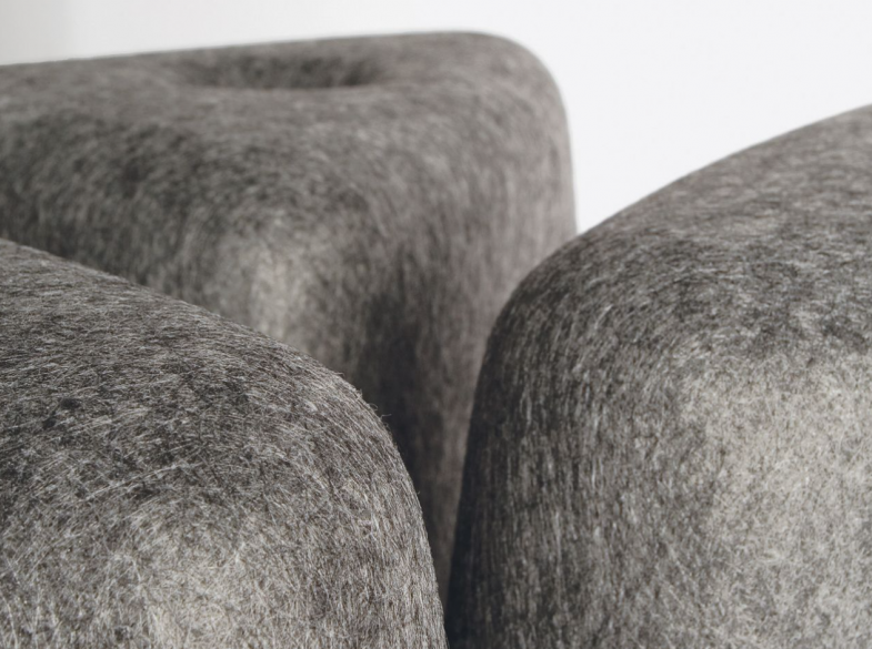 Світильник підвісний Felt Shade, сірий