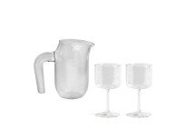 Подарочный набор, Графин Jug&Набор стаканов для вина Tint прозрачный
