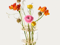 Подарунковий набір, Ваза Ikebana золота&Набір склянок Long drink