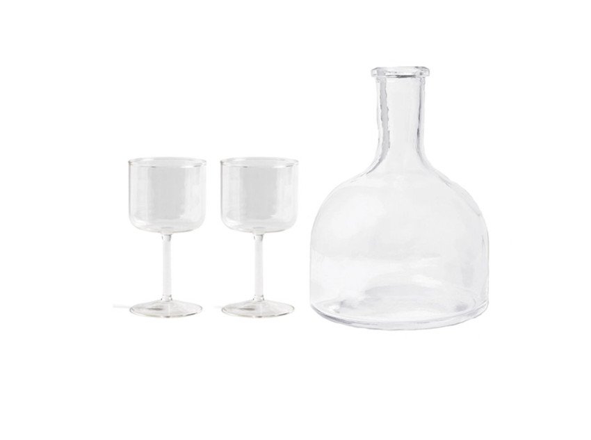 Подарочный набор, Графин Glass&Набор стаканов для вина Tint прозрачный
