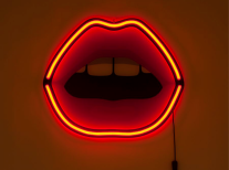 Подарунковий набір, Настінний світильник Blow - Mouth&Клатч Lipsticks