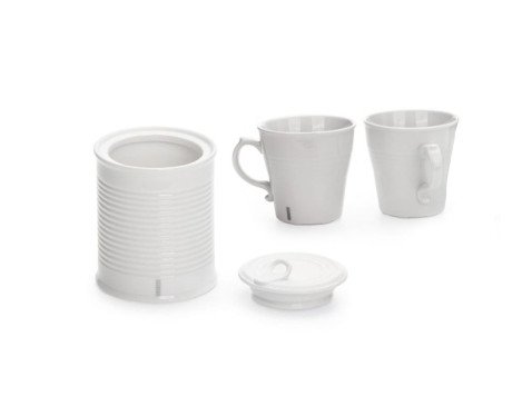 Подарунковий набір Estetico Quotidiano, Набір чашок&Ємність для зберігання