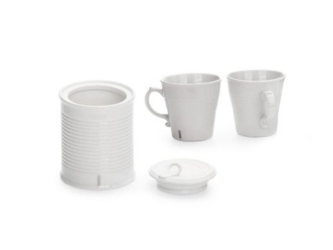Подарунковий набір Estetico Quotidiano, Набір чашок&Ємність для зберігання