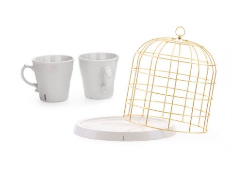 Подарунковий набір, Ємність для зберігання Estetico Quotidiano&Підставка Twitable