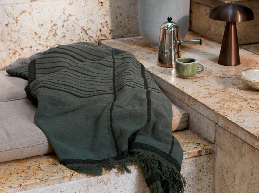 Подарочный набор, Плед Untitled&Ваза SC68