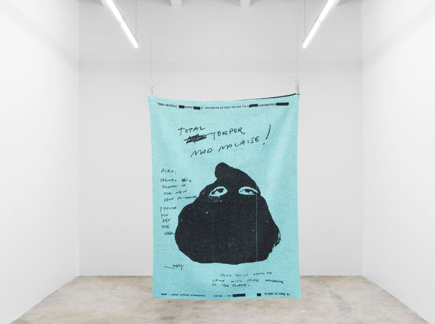 Подарунковий набір, Ковдра Matelli блакитна&Набір свічок Long синій