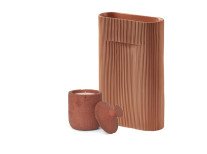 Подарунковий набір, Ароматична свічка Ura&Ваза Ridge велика