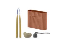 Подарочный набор, Ваза Ridge маленькая&Подарочный набор Libre