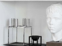 Подарочный набор, Чашки Moon&Подсвечник KUBUS 4 хром