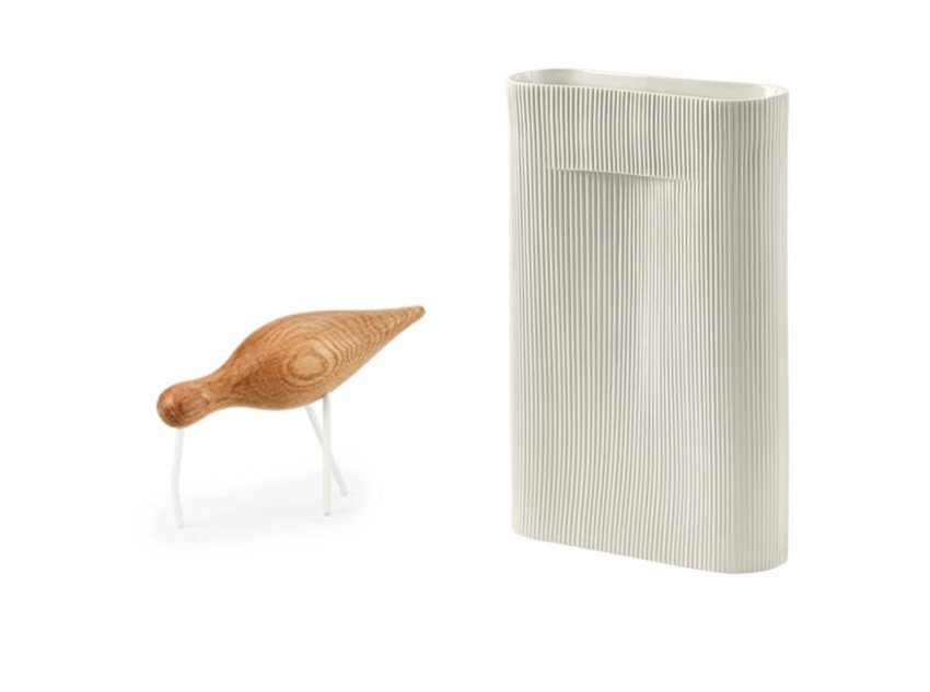 Подарунковий набір, Ваза Ridge велика&Статуетка Shorebird велика