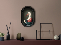 Подарунковий набір, Декоративний піднос La Cigogne&Набір склянок для вина Tint сірі