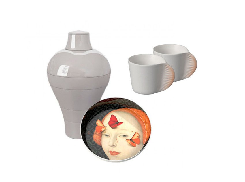 Подарунковий набір, Кавові чашки Morphose Duo&Комплект посуду Ming - Muse