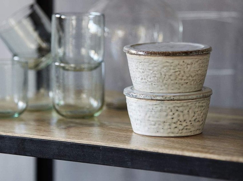 Керамическая миска Rustic, серо-голубая Керамическая миска Rustic, серо-голубая