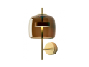 Настенный светильник Jube, коричневый/золотой
