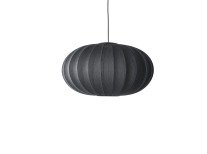 Світильник підвісний Knit-Wit Oval Ø76, чорний Світильник підвісний Knit-Wit Oval Ø76, чорний