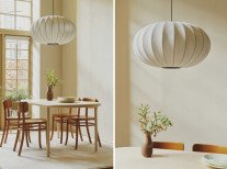 Світильник підвісний Knit-Wit Oval Ø76, чорний Світильник підвісний Knit-Wit Oval Ø76, чорний