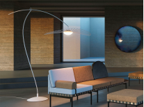 Торшер Vertigo Nova, білий