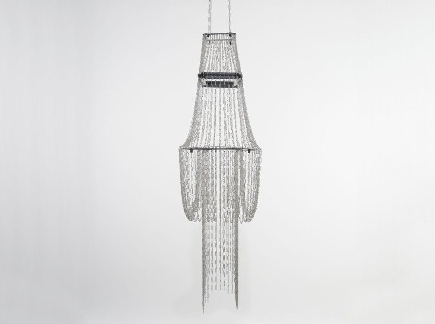 Светильник подвесной Lampe C, нержавеющая сталь