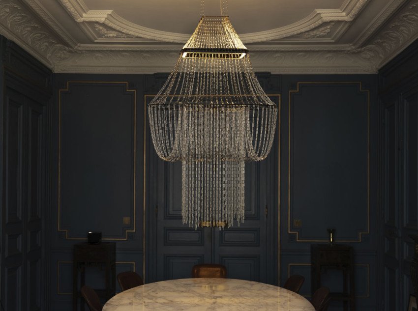 Светильник подвесной Lampe C, нержавеющая сталь