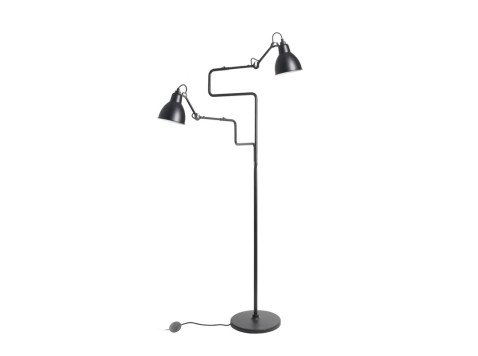 Торшер Lampe Gras №411 Double, черный Торшер Lampe Gras №411 Double, черный