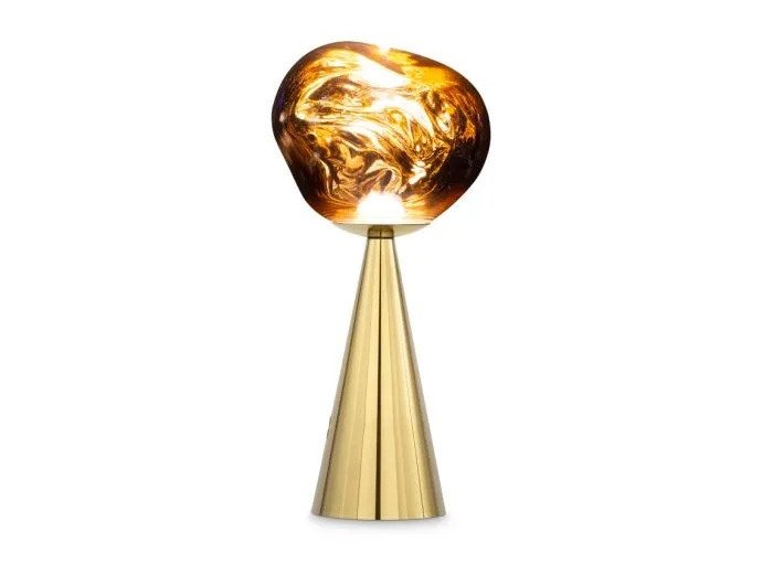 Портативна лампа Melt LED, золота