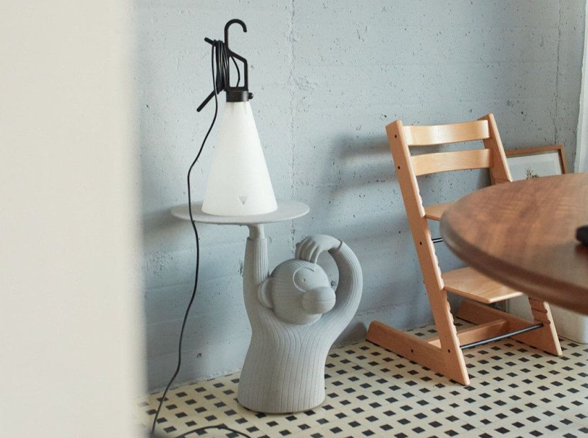 Кофейный столик Monkey, серый