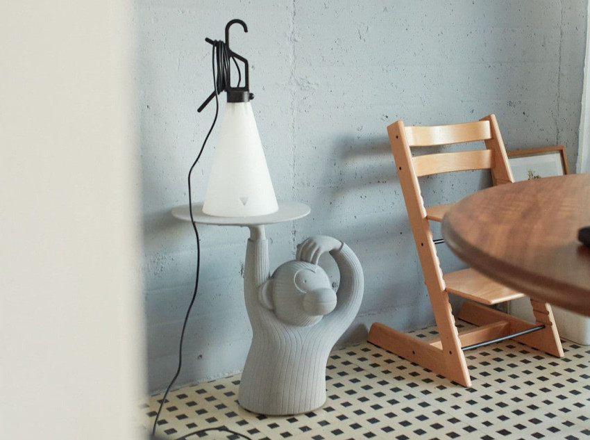 Кофейный столик Monkey, серый