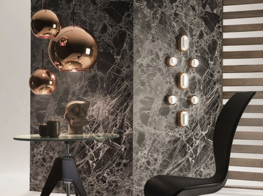 Светильник подвесной Round, 25, медный