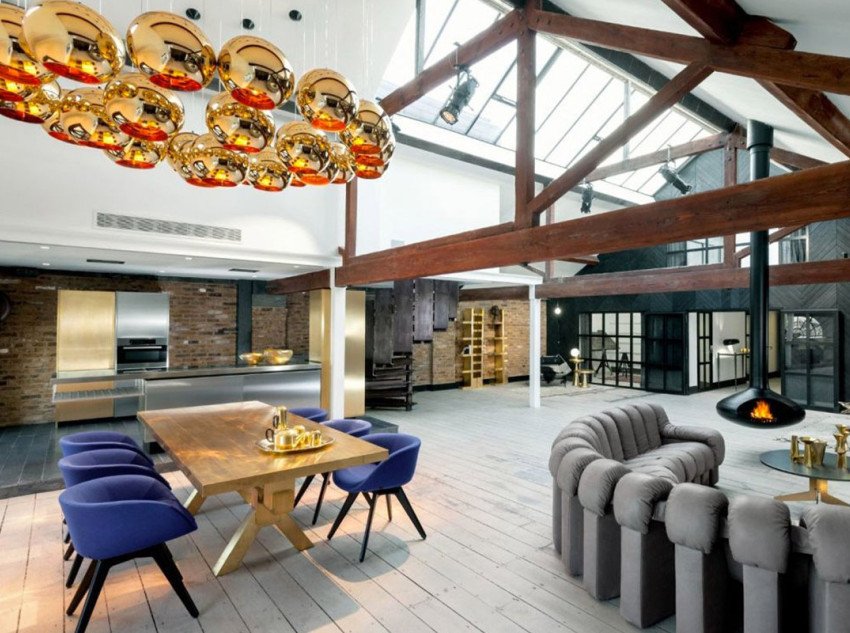 Светильник подвесной Round, 25, золотой Светильник подвесной Round, 25, золотой